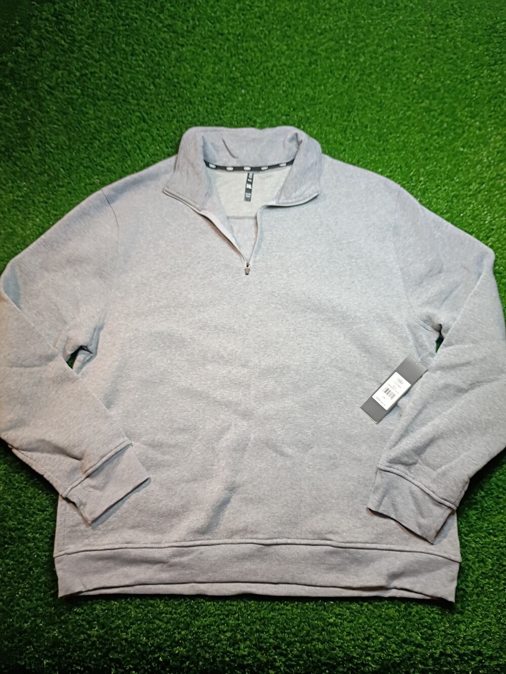 Legend Gray Quarter-Zip Fleece Pullover - NWT 2X